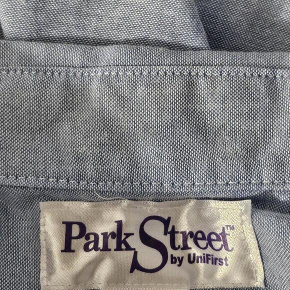 2/$20 Park Street by Unifirst Light Blue Button-Down Shirt Size 16.5-36 (L) - Picture 3 of 5